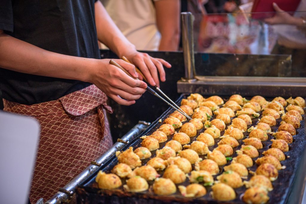 Soccer Tours, Osaka food